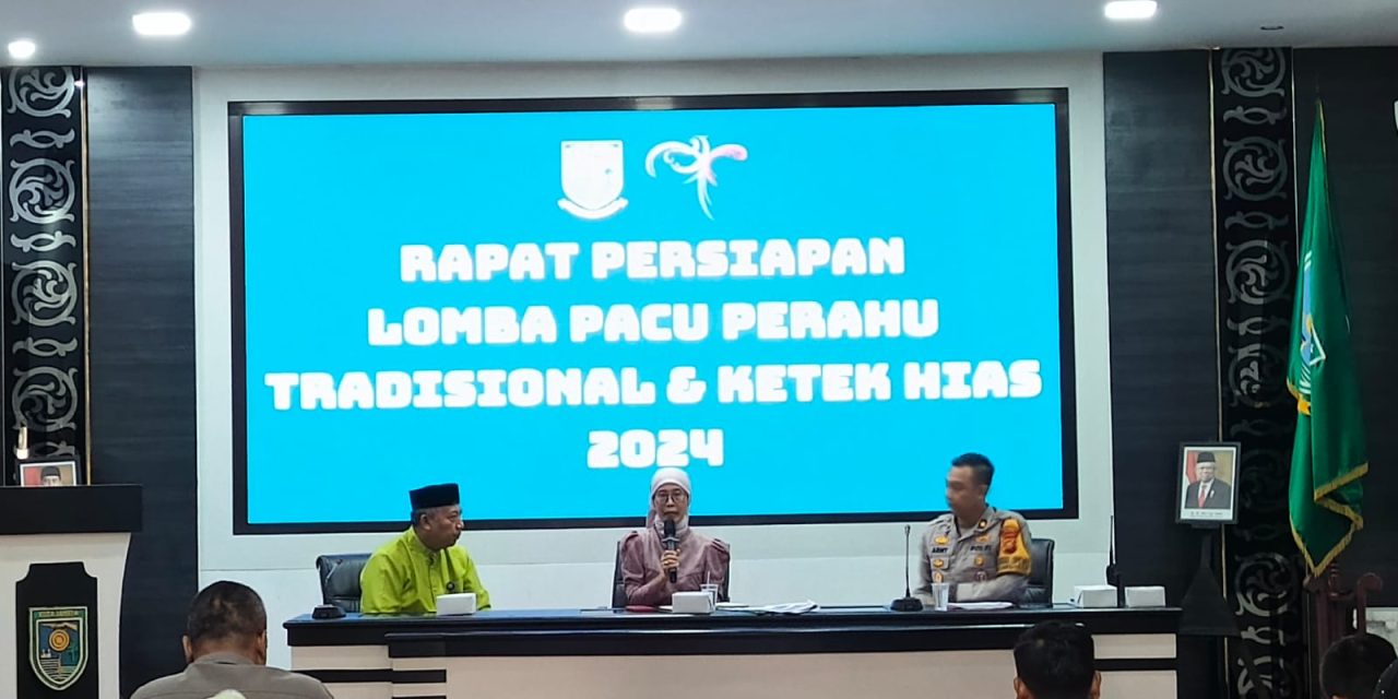 Kabag Ops Hadiri Rapat Persiapan Lomba Pacu Perahu Tradisional dan Ketek Hias 2024