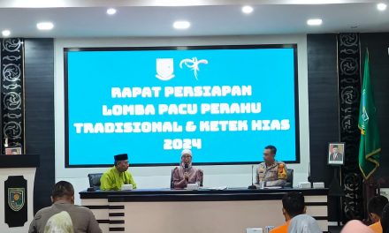 Kabag Ops Hadiri Rapat Persiapan Lomba Pacu Perahu Tradisional dan Ketek Hias 2024
