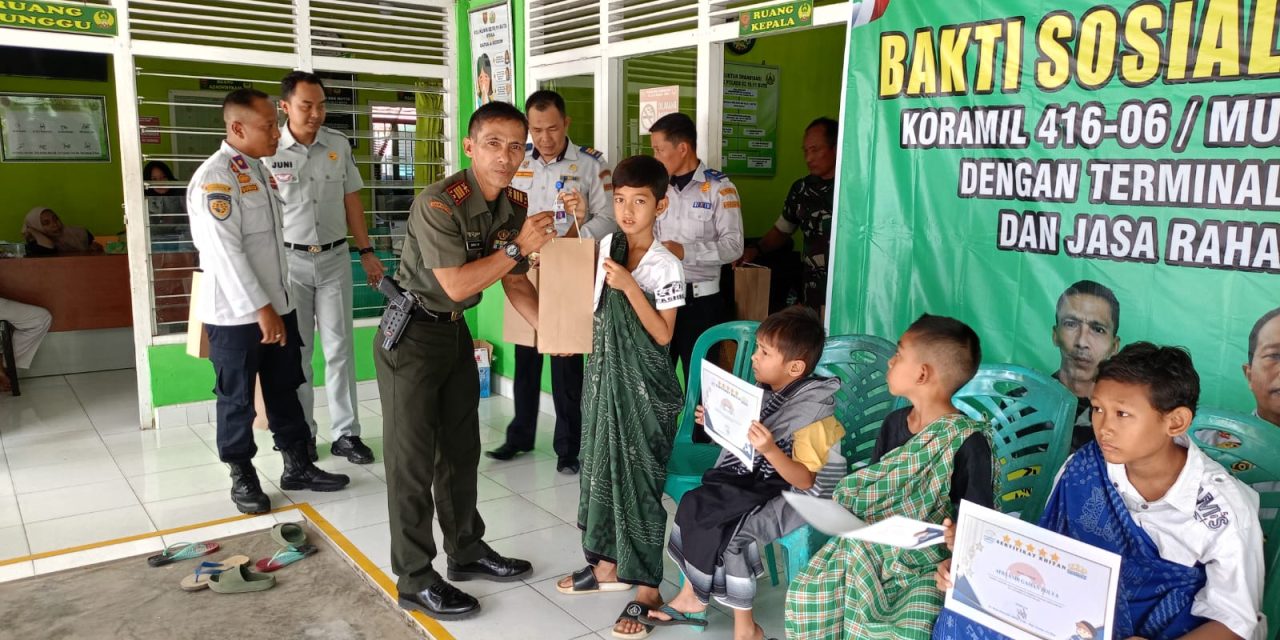 Kodim 0416/Bute gandeng Terminal Tipe A dan Jasa Raharja Bungo Gelar Sunatan massal gratis