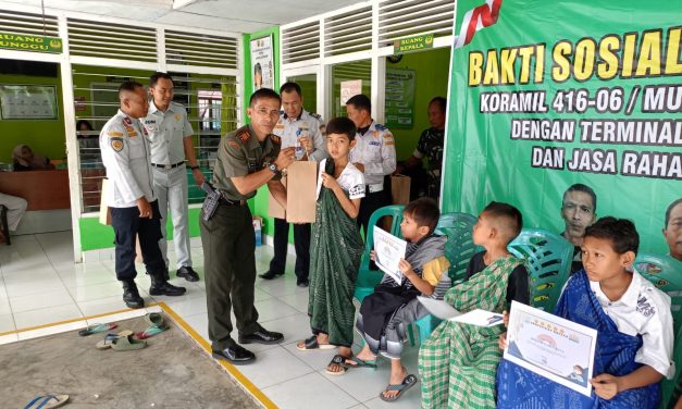 Kodim 0416/Bute gandeng Terminal Tipe A dan Jasa Raharja Bungo Gelar Sunatan massal gratis