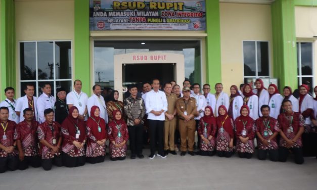 Dandim 0420/Sarko Menjabat Dansub Satgas RSUD Rupit Dalam Rangka Kunker Presiden RI