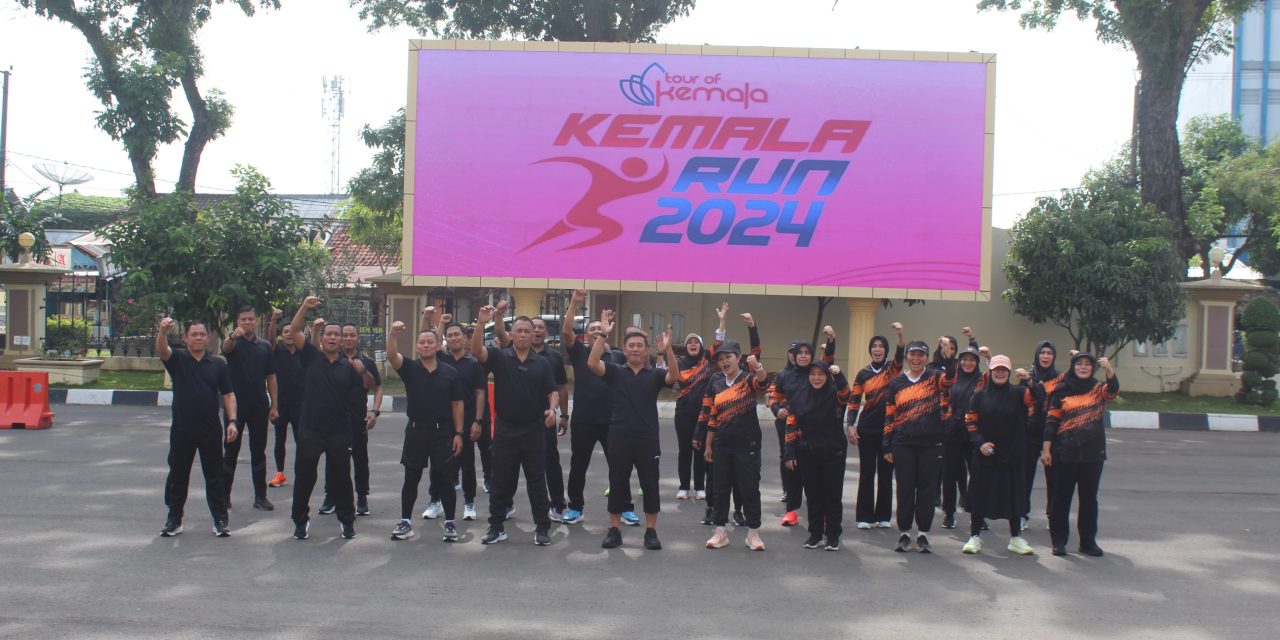 Ikuti Semarak Kemala Run 2024 Polda Jambi Kirim 31 Peserta