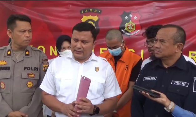 Ditreskrimsus Polda Jambi Berhasil menangkap satu orang pelaku ilegal akses video syur