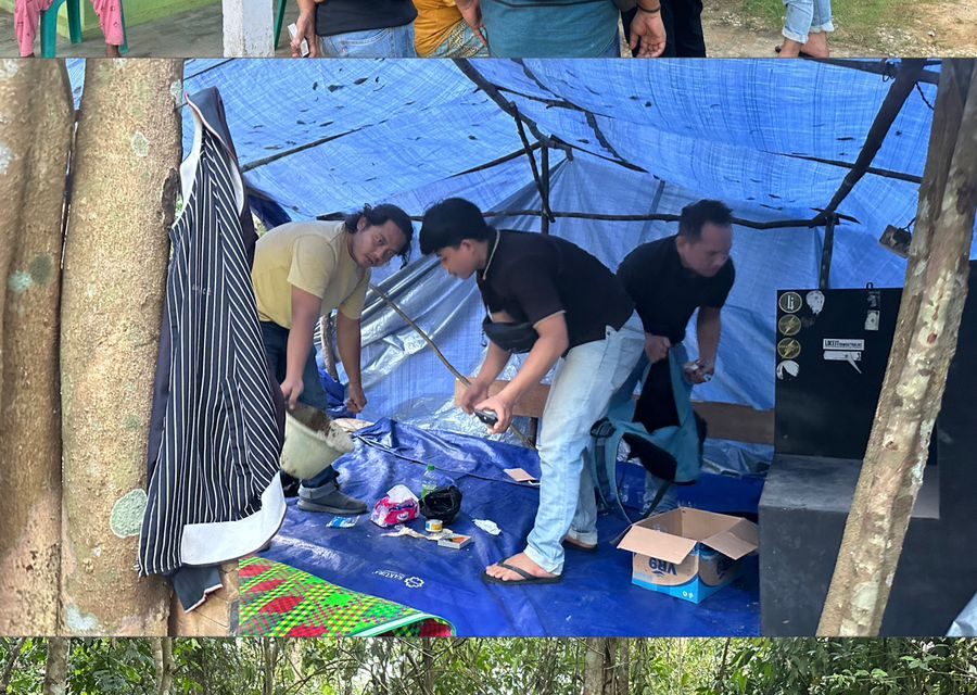 Satresnarkoba Polres Muaro Jambi Gerebek Basecamp narkoba di dua titik Mendalo darat dan nyogan