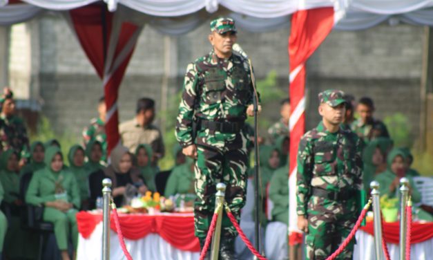 Danrem 042/Gapu Pimpin Upacara Penutupan TMMD ke-120 di wilayah Kabupaten Kerinci