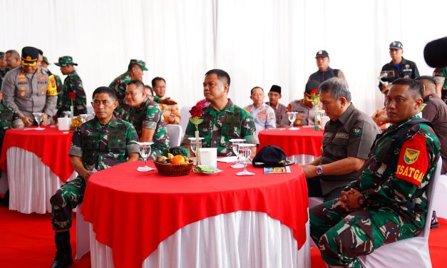 Wakasad Didampingi Pangdam II/Sriwijaya Tutup TMMD Ke-120 di Muara Enim