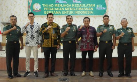 Anggota dan Persit Korem 042Gapu mengikuti sosialisasi PT. Pegadaian Cabang Jambi.