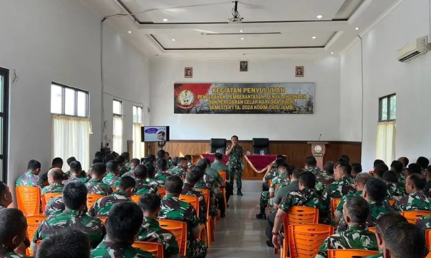 Cegah Penyalahgunaan Narkoba, Prajurit Kodim 0415/Jambi Dites Urine