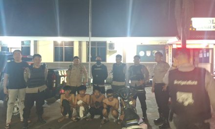 Adanya Aduan Masyarakat Tim Patroli Serigala Kota Jambi Berhasil Mengamankan Gank Motor Yang sedang Beraksi Merampas Motor Masyarakat