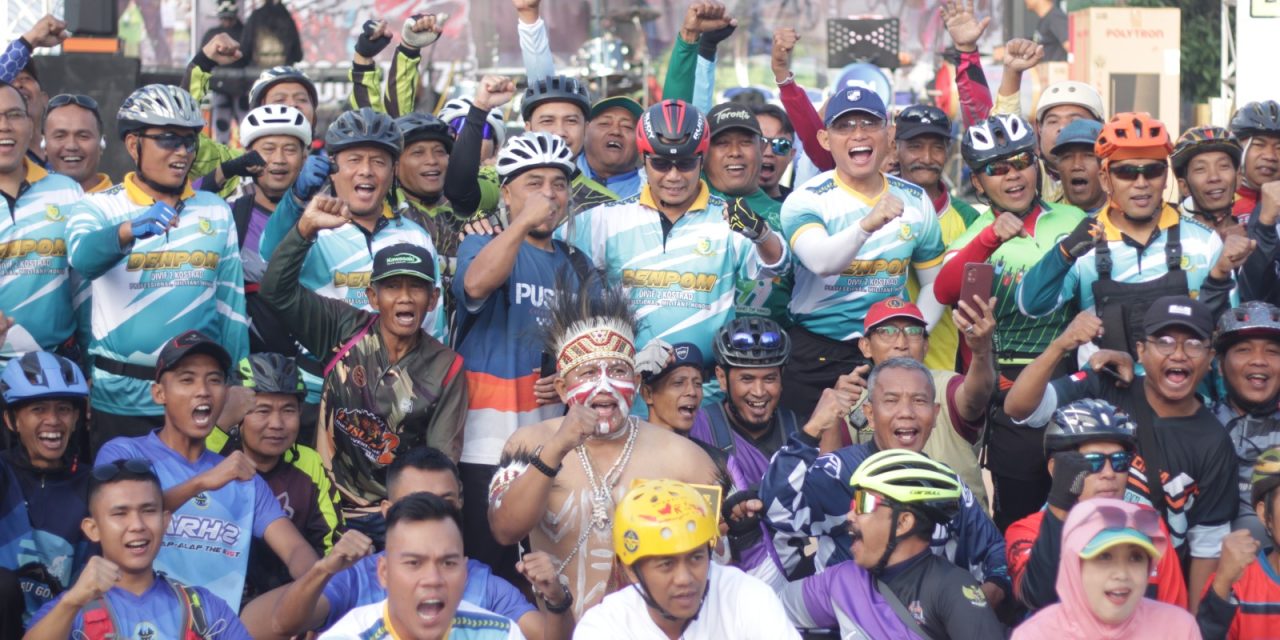 Perayaan Meriah HUT POMAD ke-78 Tahun 2024 dengan Fun Bike, Senam Bugar dan Hiburan Spektakuler