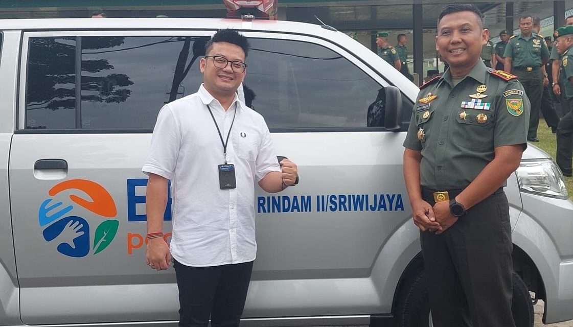 Rindam II/Swj Terima Bantuan Ambulance Dari BRI Guna Peningkatan Pelayanan Kesehatan