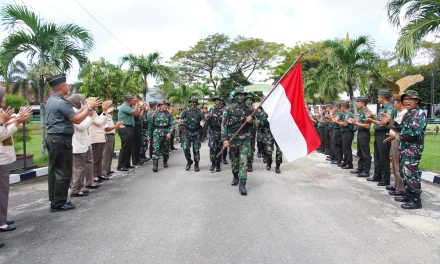 Tumbuhkan Kebanggaan, Ajendam II/Swj Gelar Acara Tradisi Korps Penerimaan Warga Baru