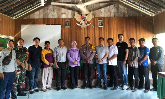 Babinsa Koramil 420-08/Tabir Menghadiri Kegiatan Forum Grup Diskusi (FGD) Desa Dengan PT. SGN