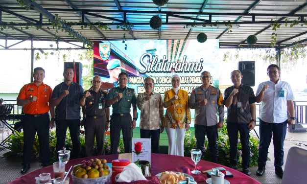 Jalin Kerjasama dan Sharing , Pangdam II/Swj Gelar Silaturahmi Dengan Forkopimda beserta KL / Non K/L Prov. Sumsel