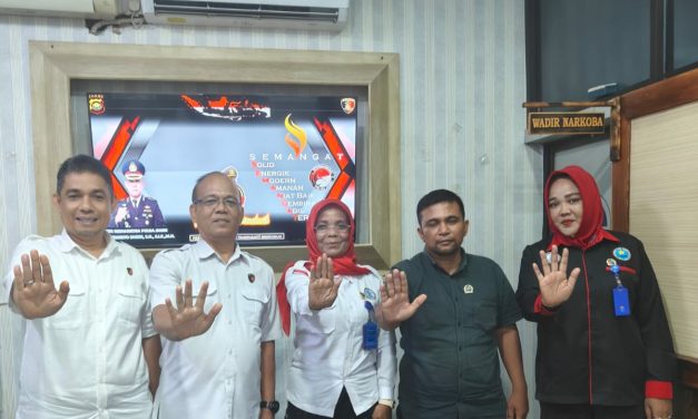 Audiensi Generasi Anti Narkotika Nasional Jambi Bersama Satresnarkoba Polda Jambi