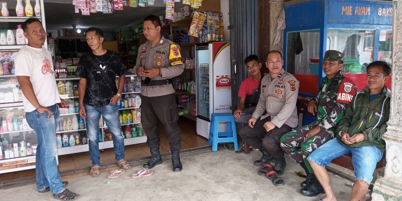 Bersinergi Babinsa Dan Bhabinkamtibmas Komunikasi Sosial Dengan Masyarakat