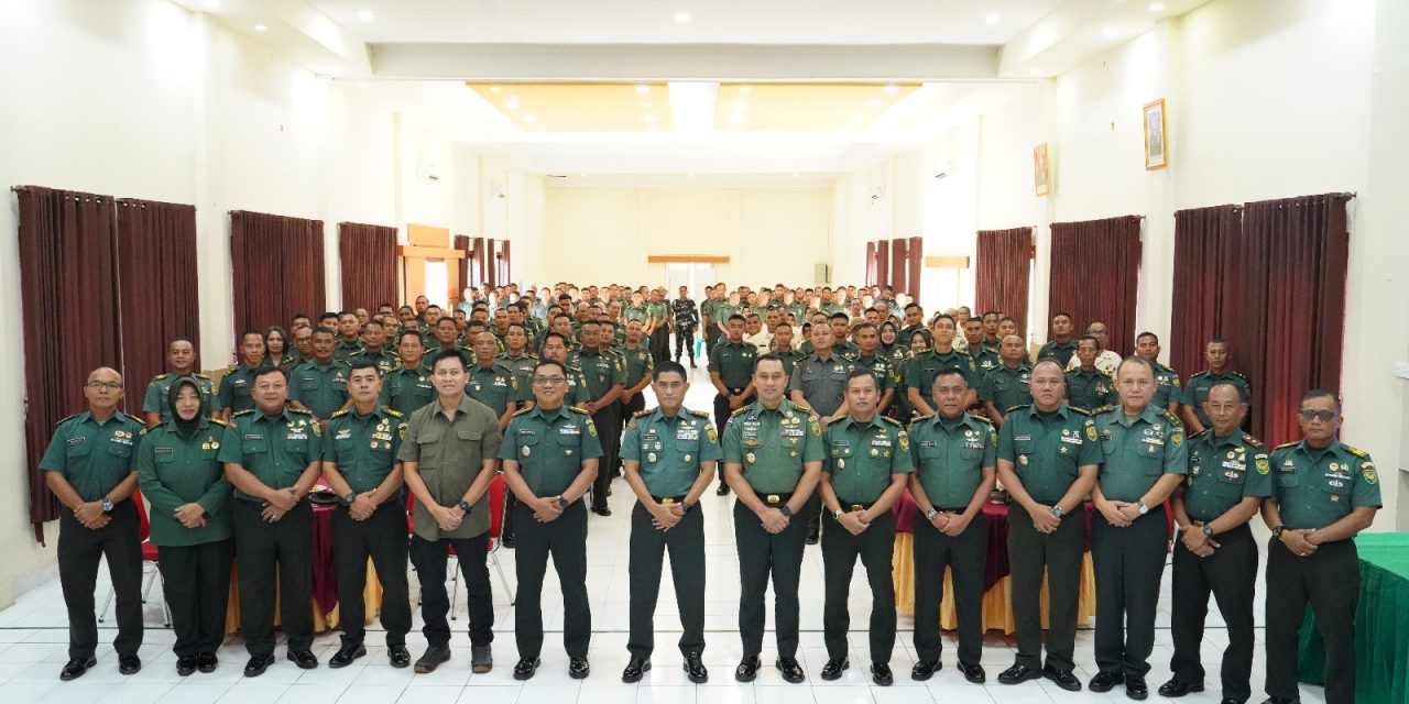 Pangdam II/Swj Tekankan Prajurit dan PNS Ajendam II/Swj untuk Profesional, Transparan dan Akuntabel