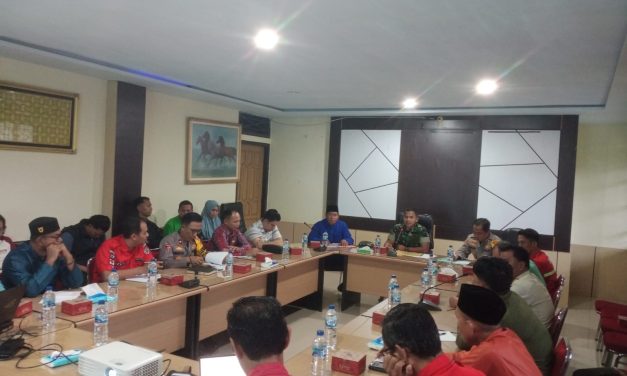 Dandim 0416/Bute Pimpin Rakoor Penanggulangan Bencana Karhutla.