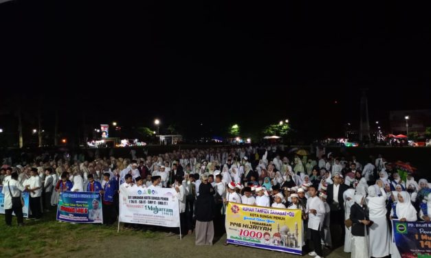 Bersama Forkopimda Kota Sungai Penuh, Dandim 0417/Kerinci, Meriahkan Tahun Baru Islam 1446 H.