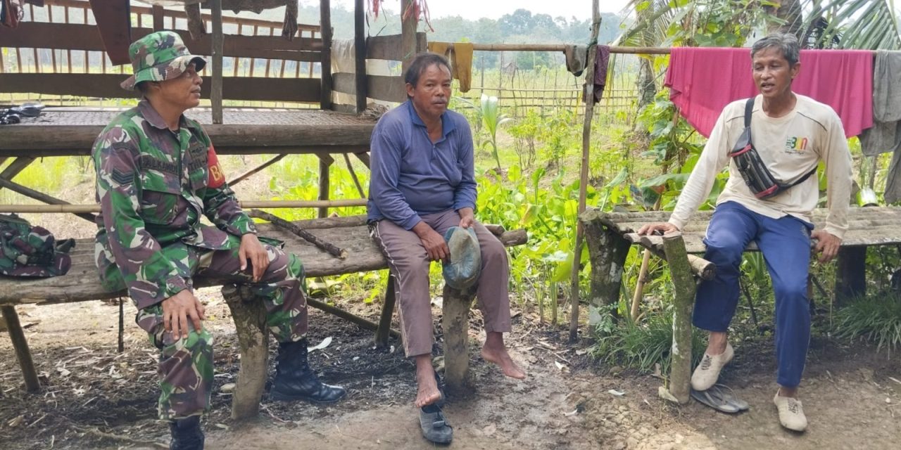 Perkokoh Kemanunggalan, Babinsa Rutin Komsos Bersama Warga Binaan