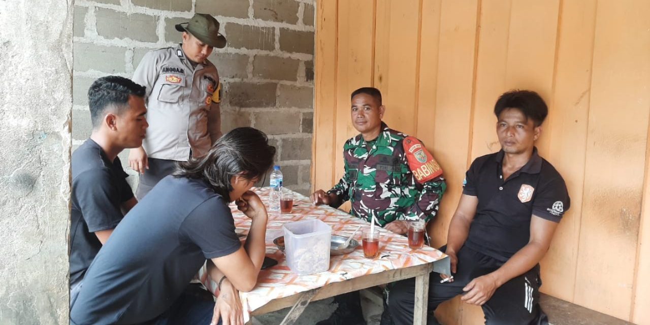 Babinsa Dan Babinkamtibmas Komunikasi Sosial Dengan Warga Binaan