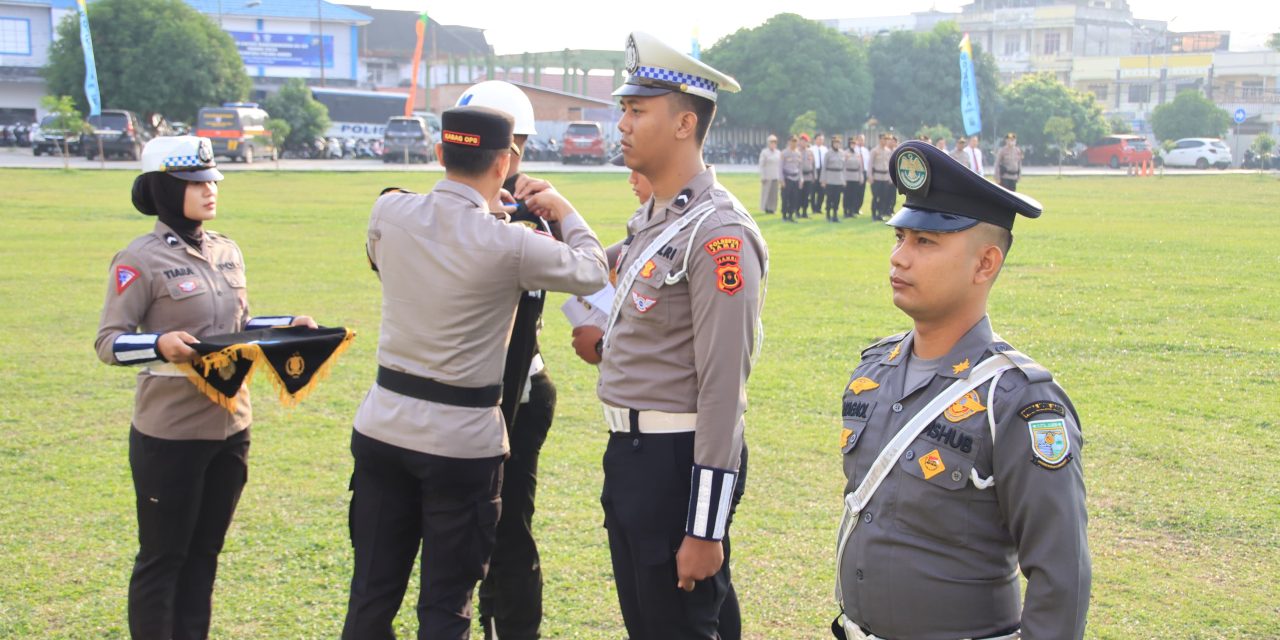 Polresta Jambi Gelar Apel Pasukan, Dimulainya Ops Patuh Siginjai 2024.