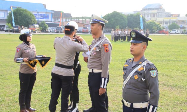 Polresta Jambi Gelar Apel Pasukan, Dimulainya Ops Patuh Siginjai 2024.