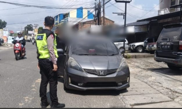 105 Pelanggar Prioritas Ops Patuh 2024 Diberikan Penindakan Tilang.