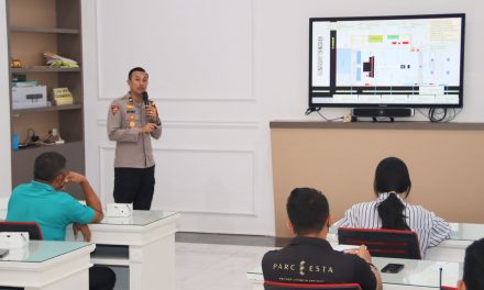 Wakapolresta Jambi Pimpin Rakor TWG Kegiatan Masyarakat “Flame Fest”.