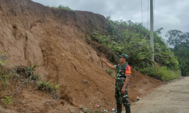Melalui Komsosnya Babinsa Menghimbau Kepada Warga Masyarakat Tentang Larangan Membakar Hutan Dan Lahan
