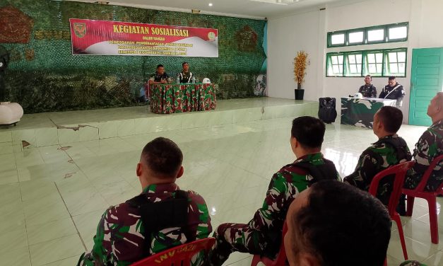 Berantas Dan Perangi Narkoba, Kodim 0420/Sarko Gelar Sosialisasi P4GN
