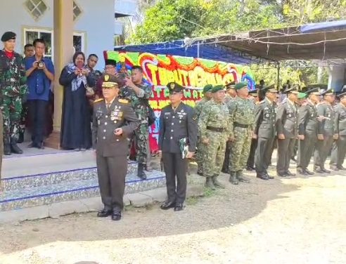 Persemayaman dan Pemakaman Perwira Muda Asal Jambi Meninggal dunia di Medan Operasi Papua Karena Sakit