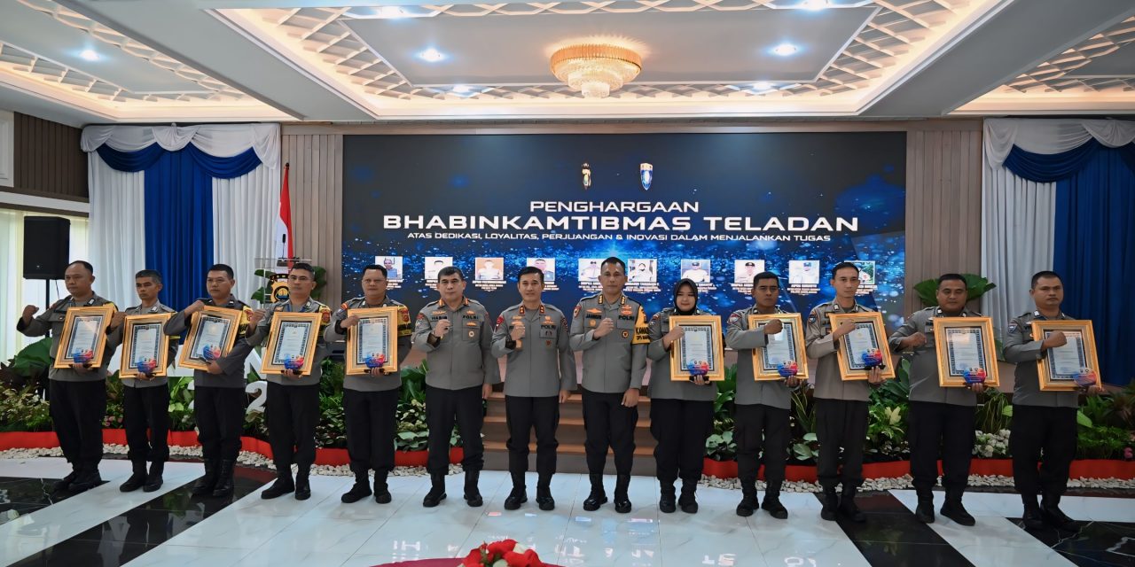 Polresta Jambi Raih Juara 1 Lomba Satkamling Polda Jambi Saat Rakernis Fungsi Binmas T.A 2024.