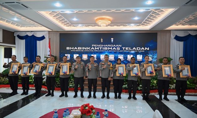 Polresta Jambi Raih Juara 1 Lomba Satkamling Polda Jambi Saat Rakernis Fungsi Binmas T.A 2024.