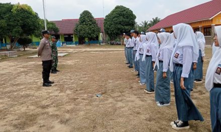 Babinsa Bersama Bhabinkamtibmas Seleksi Calon Anggota Paskibraka