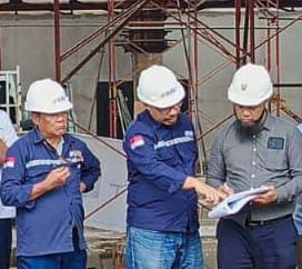 Diduga Oknum PT. Biru Korupsi Di GSG PT.Pusri Palembang