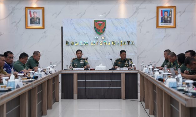 Pangdam II/Swj Pimpin Rakor Evaluasi Optimasi Lahan Kodam II/Swj