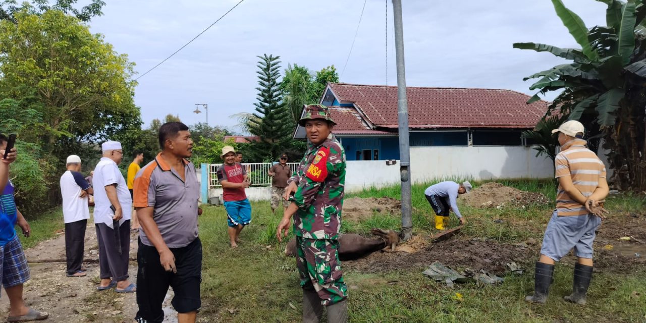 Bincang Santai, Jaga Hubungan Baik Babinsa Komsos Dengan Warga Binaan.