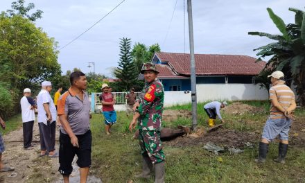 Bincang Santai, Jaga Hubungan Baik Babinsa Komsos Dengan Warga Binaan.