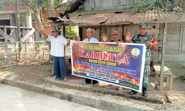 Babinsa Terus Laksanakan Komsos Bersama Masyarakat Di Desa Bina, Annya