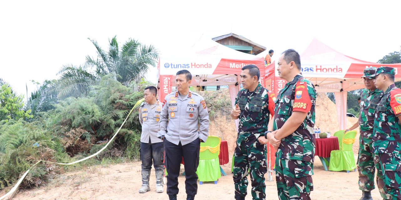 Polda Jambi Lakukan Pemantauan Pos Karhutla Di Tanjab Barat
