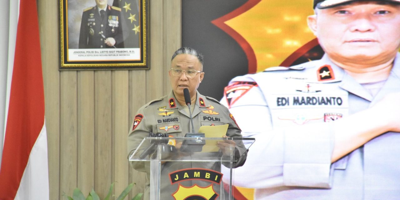 Wakapolda Pimpin Rapat Kerja Teknis (Rakernis) Polda Jambi