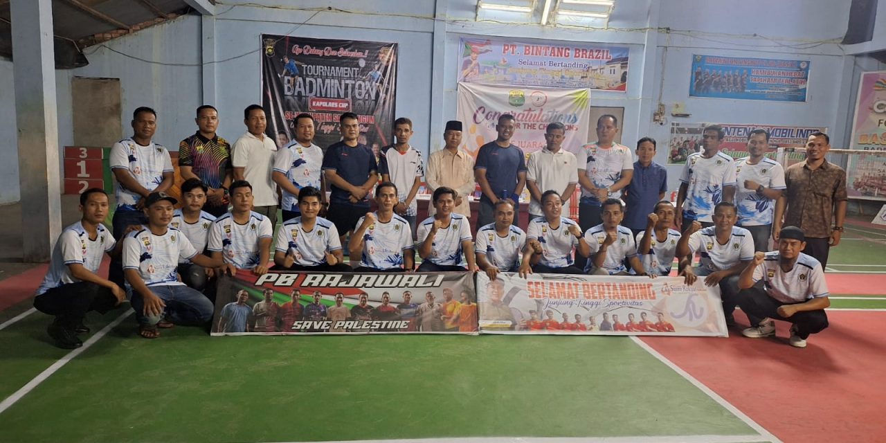 Meriahkan Perayaan HUT RI ke – 79, Dandim 0420/Sarko buka Turnamen Badminton Kapolres Cup Se-kabupaten Sarolangun