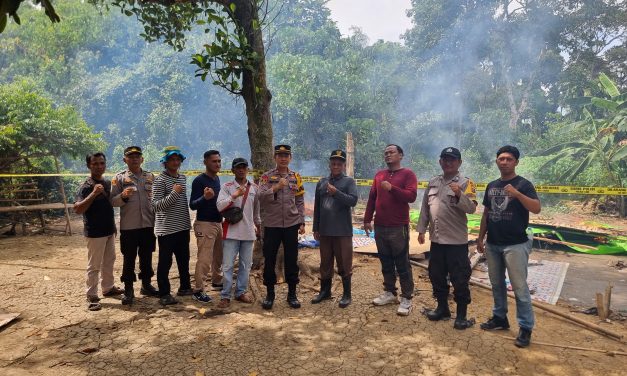 Gerak Cepat Kapolsek Maro Sebo Dan Gabungan Dalam Pembongkaran Basecamp Narkoba Di Wilayah nya