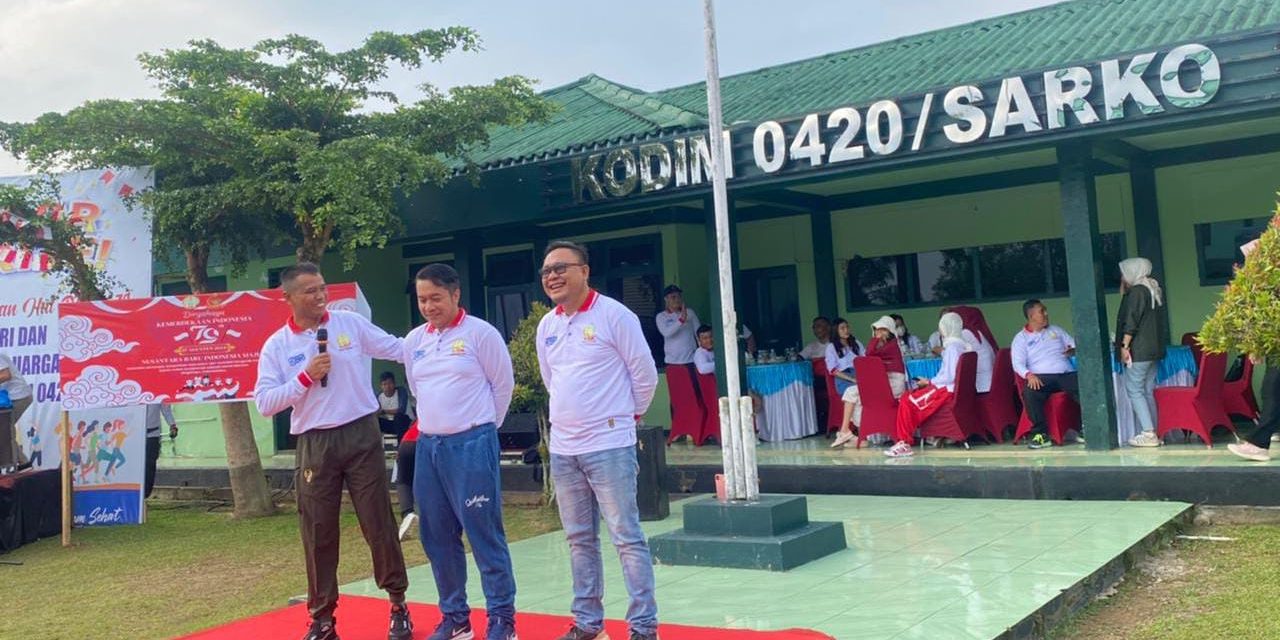 Semarak Hari Kemerdekaan, Kodim 0420/Sarko Adakan Berbagai Macam Perlombaan