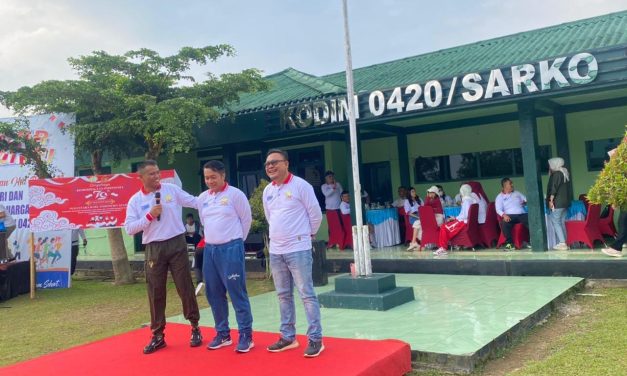 Semarak Hari Kemerdekaan, Kodim 0420/Sarko Adakan Berbagai Macam Perlombaan