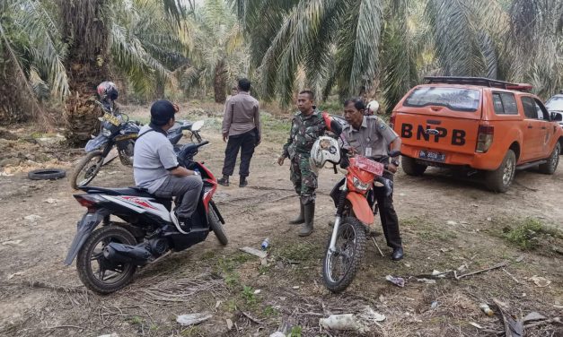 Babinsa Dan Bhabinkamtibmas Bersama Bpbd Laksanakan Patroli Karhutla