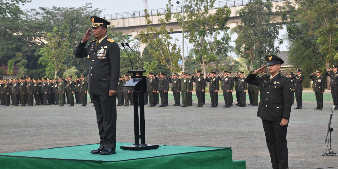 Kodam II/Sriwijaya Gelar Upacara Peringatan HUT Ke-79 Kemerdekaan RI
