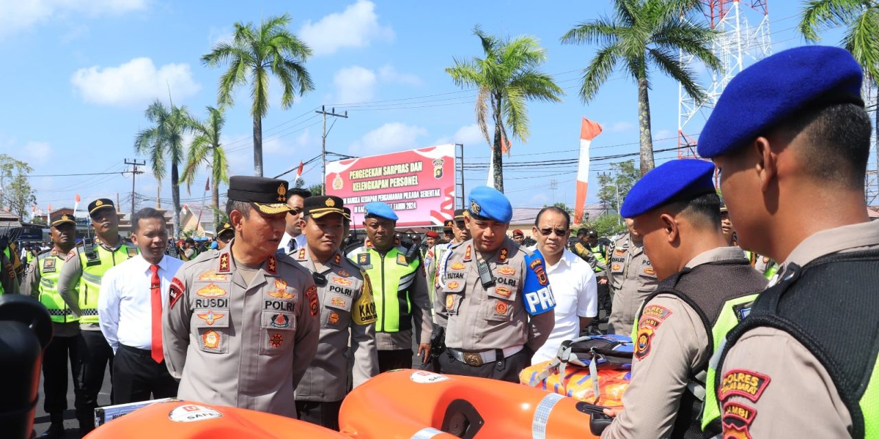 Kapolda Jambi Persiapkan Pengamanan Pilkada 2024