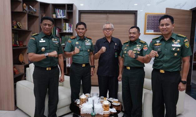 Pangdam II/Sriwijaya Terima Kunjungan Silaturahmi Ketua Pengadilan Tinggi Sumsel